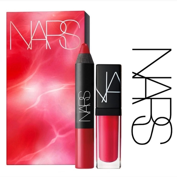 NIB NARS Explicit Colour Lip Duo Set in Dragon Girl - Picture 2 of 11